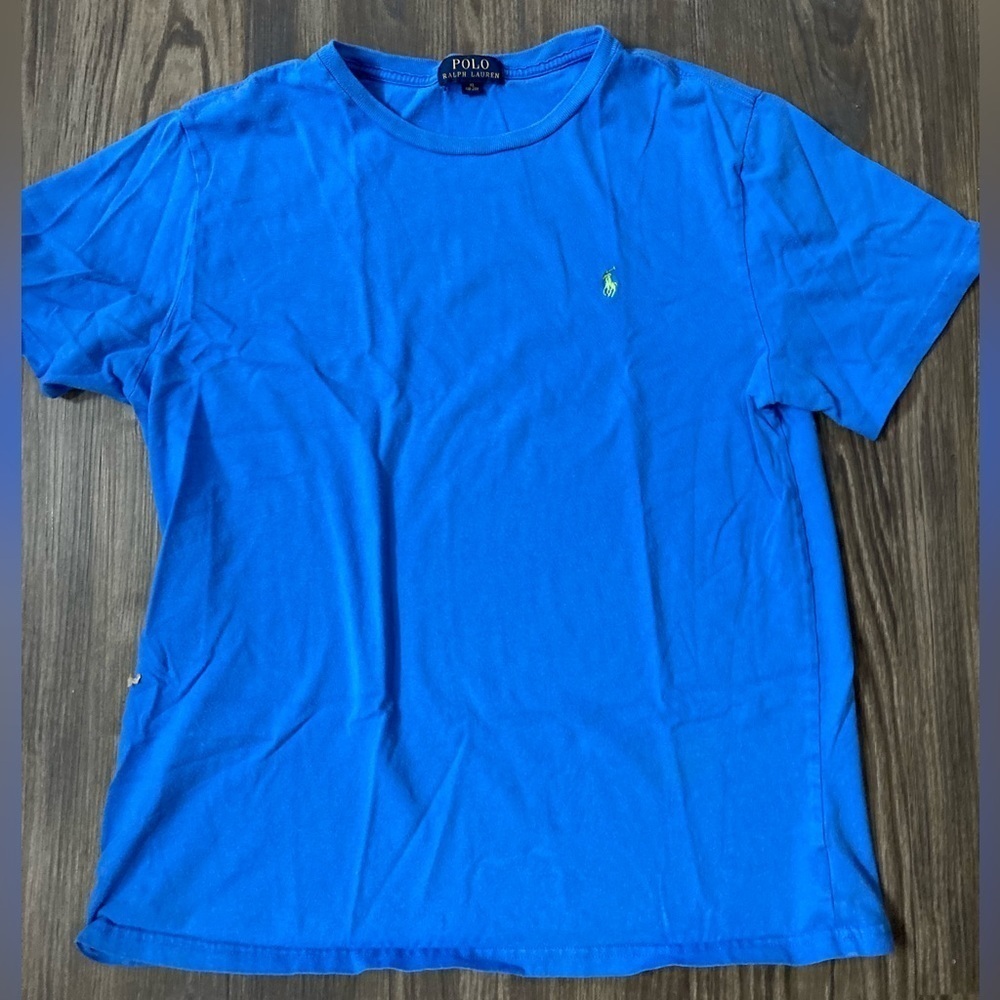 Polo Ralph Lauren Boys XL (18-20) Blue Short Sleeve T-shirt